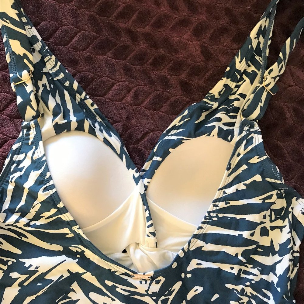 ANNE COLE Low Tide Palm Breeze Swimsuit - Picture 4 of 7